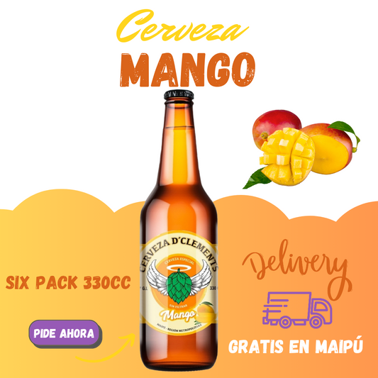 Six Pack cerveza mango 330cc