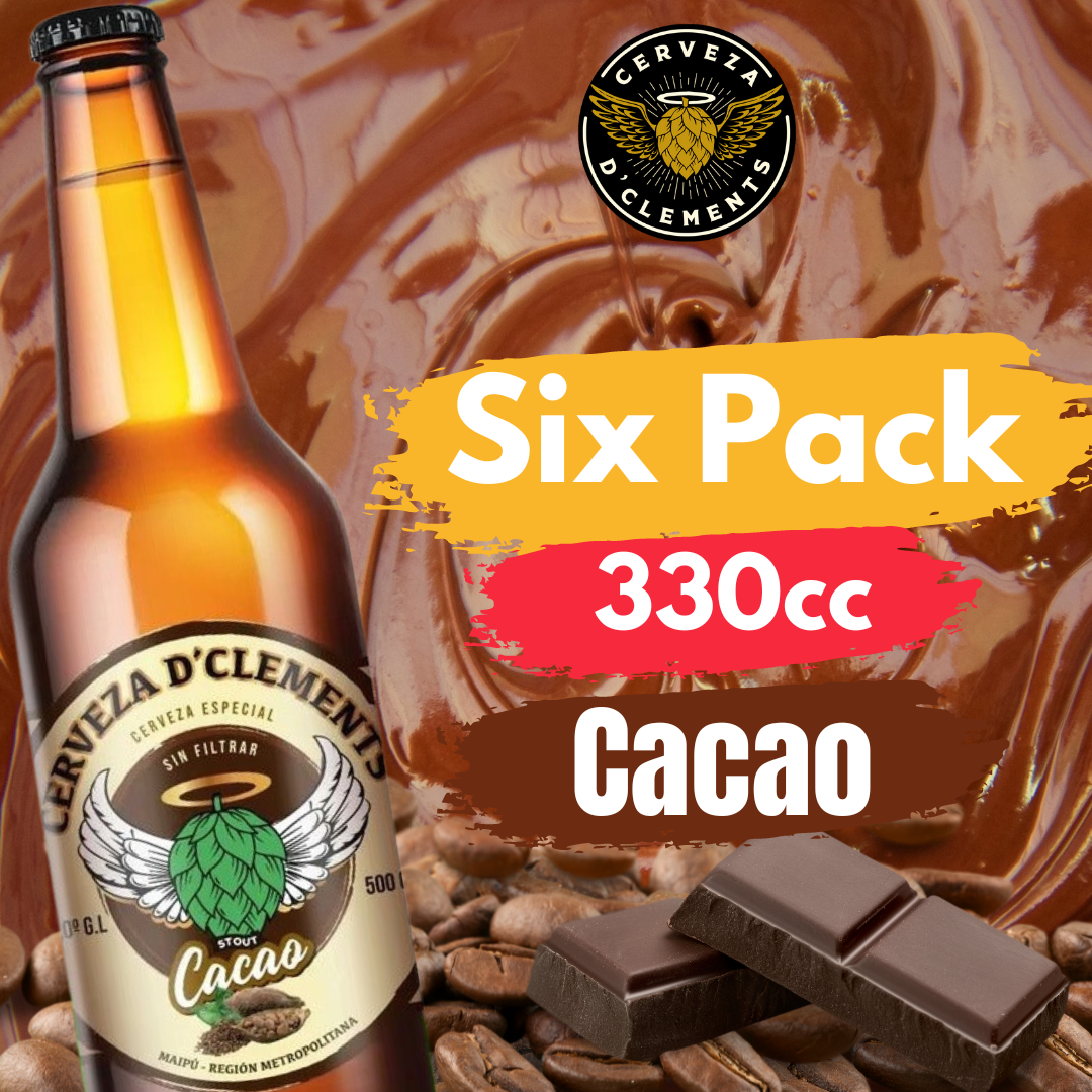 Six pack Cacao 330cc